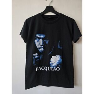 Manny Pacquiao Shirt Mens Medium Boxing Graphic Tee Filipino Champion Transcend